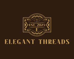 Luxury Fine Dining Restaurant logo design