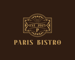 Luxury Fine Dining Restaurant logo design