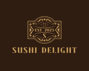 Luxury Fine Dining Restaurant logo design