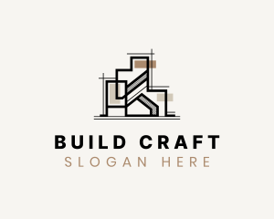 Urban Building Architect logo design