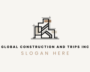 Architectural - Urban Building Architect logo design