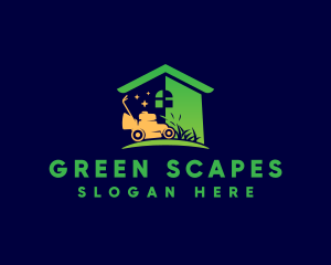 Landscape - Lawn Mower Landscaping logo design