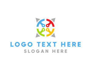 Internet - Management Counseling Community logo design