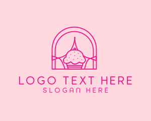 Pastry Shop - Sweet Cupcake Bakery logo design