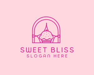 Sweet Cupcake Bakery  logo design