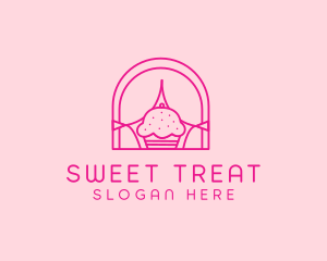 Sweet Cupcake Bakery  logo design