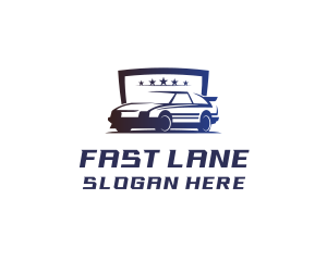 Fast Car Racing logo design