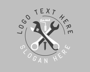 Contractor - Construction Handyman Tools logo design
