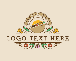 Gourmet - Tacos Food Taqueria logo design