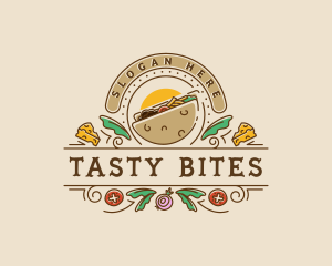 Tacos Food Taqueria logo design