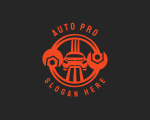 Maintenance Crew - Automotive Car Mechanic Garage logo design