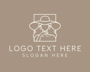 Boutique - Woman Hat Boutique logo design