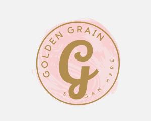 Golden Beauty Fashion logo design