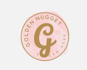 Golden Beauty Fashion logo design