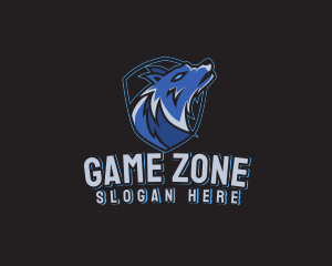 Player - Wolf Howl Emblem logo design