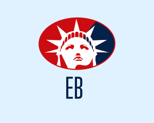 American Statue of Liberty  Logo