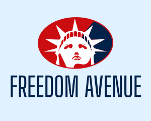 Liberty - American Statue of Liberty logo design