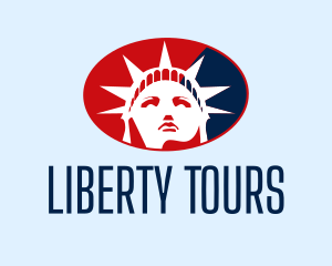 Statue Of Liberty - American Statue of Liberty logo design