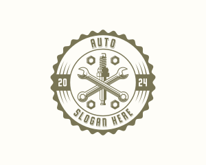 Automotive Mechanic Handyman logo design