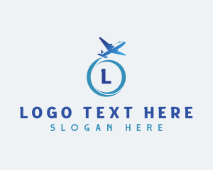 Mountain - Travel Airplane Tourism logo design