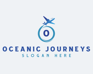 Travel Airplane Tourism logo design