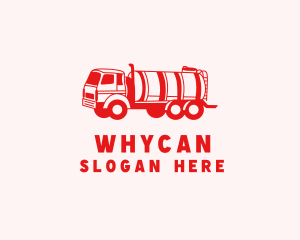 Oil Tanker Truck Logo