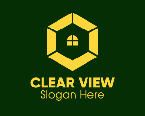 House Window Real Estate logo design