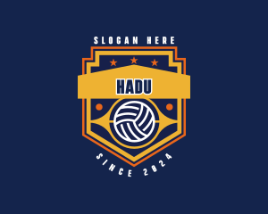 Ball - Volleyball Varsity Tournament logo design