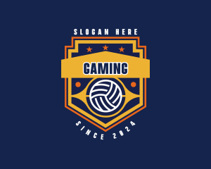 Ball - Volleyball Varsity Tournament logo design