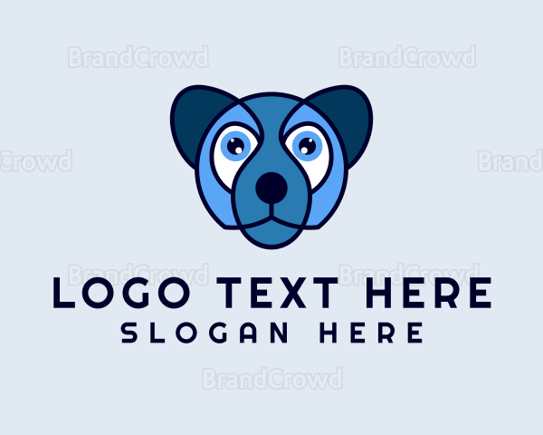 Bear Cub Animal Logo