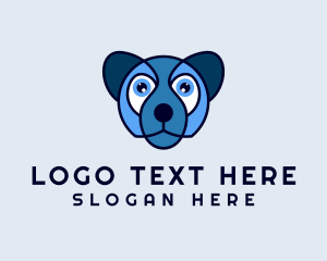 Dog - Bear Cub Animal logo design