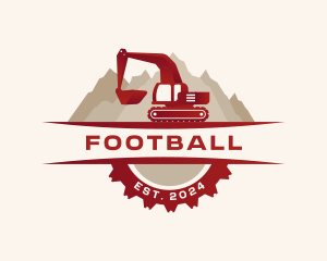 Industrial - Excavator Industrial Construction logo design