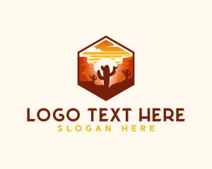 Cactus - Cactus Canyon Texas logo design