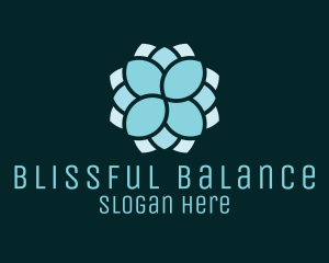 Blue Mandala Therapy logo design