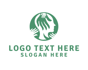 Green - Green Wellness Head logo design