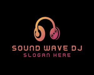 Dj - Music Headphones DJ logo design