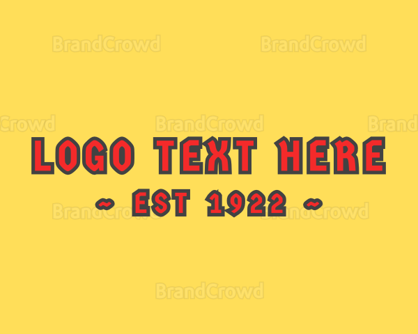 Medieval German Font Text Logo