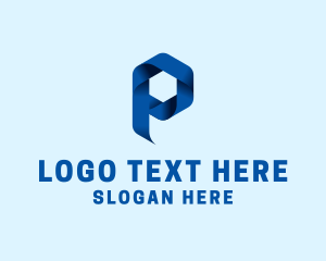 Corporation - Generic Business Letter P logo design