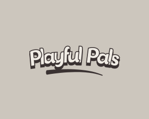 Playful Cartoon Comic logo design