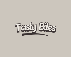 Snacks - Playful Cartoon Comic logo design