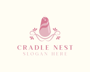 Nail Salon Manicure Logo