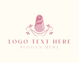 Nail Salon Manicure Logo