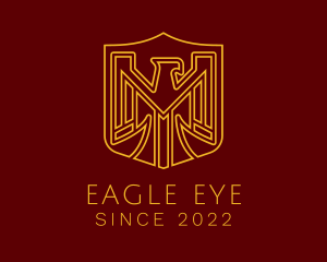 Golden Eagle Crest logo design