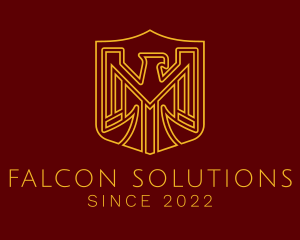 Golden Eagle Crest logo design