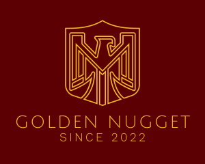 Golden Eagle Crest logo design