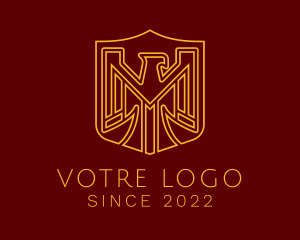Patch - Golden Eagle Crest logo design