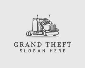 Shipment - Truck Moving Company logo design