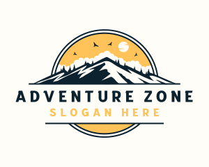 Mountain Trail Adventure logo design