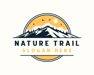 Trail - Mountain Trail Adventure logo design