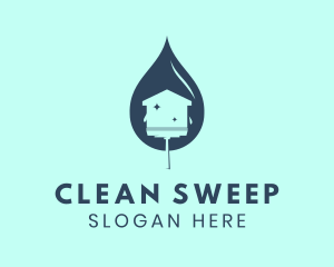 Vacuum Home Cleaning  logo design